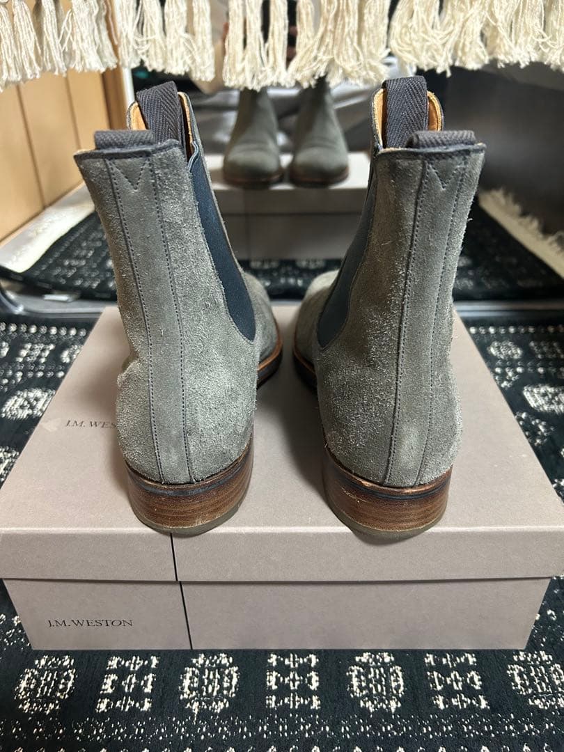 J.M.Weston Side Gore Boots 705 #QY42U8