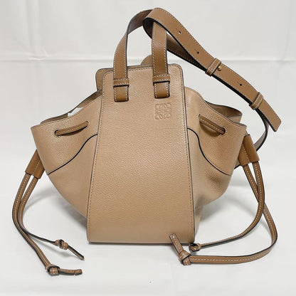 LOEWE Hammock Small Sand Drawstring Bag Authentic Spain #QYJRYD