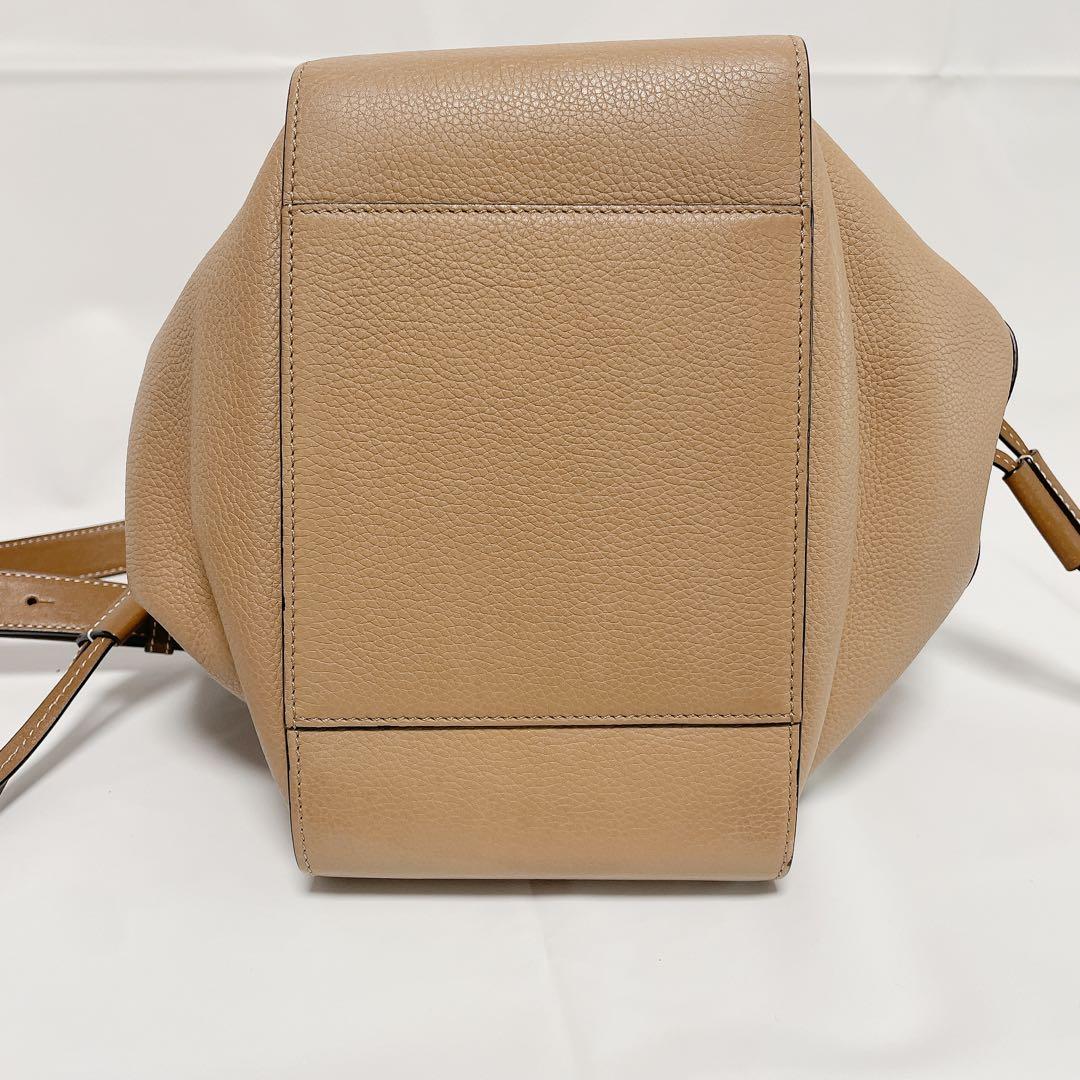 LOEWE Hammock Small Sand Drawstring Bag Authentic Spain #QYJRYD