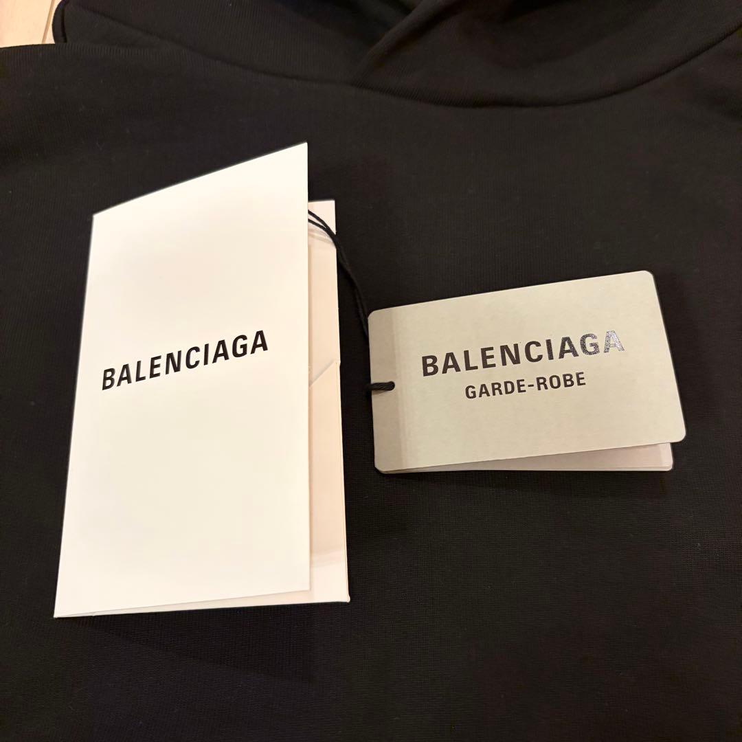 BALENCIAGA Medium Fit Pullover Hoodie #QYDYB0