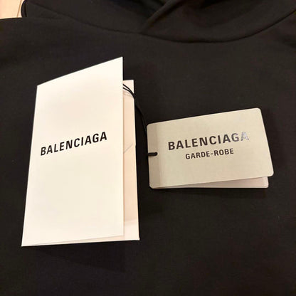 BALENCIAGA Medium Fit Pullover Hoodie #QYDYB0