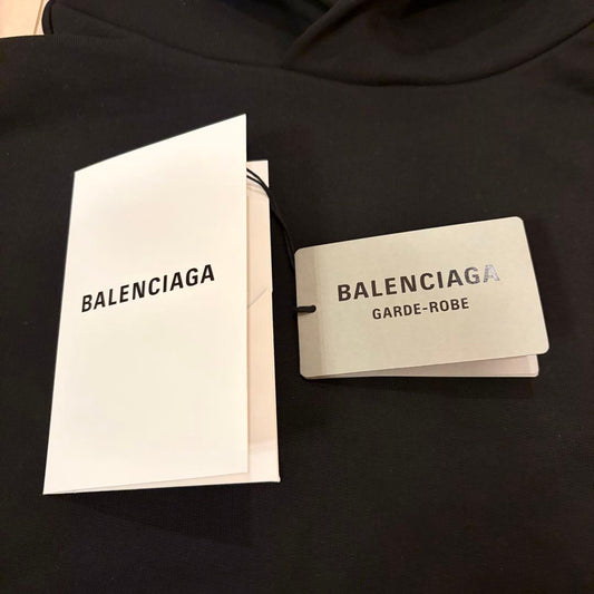 BALENCIAGA Medium Fit Pullover Hoodie #QYDYB0
