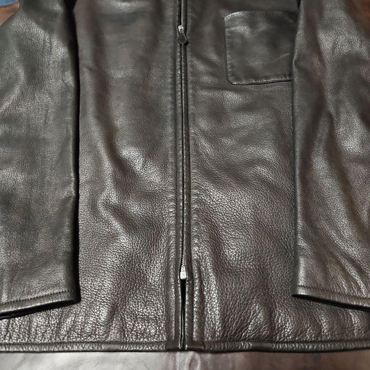 HERMES White Tail Deer Blouson #PF1PSH