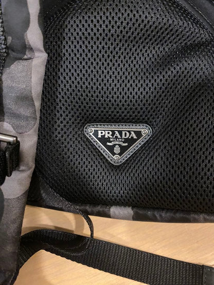 PRADA Camouflage Backpack Nylon #QY7PSV