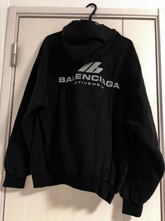 BALENCIAGA ACTIVEWEAR Oversized Hoodie #QY8SXA