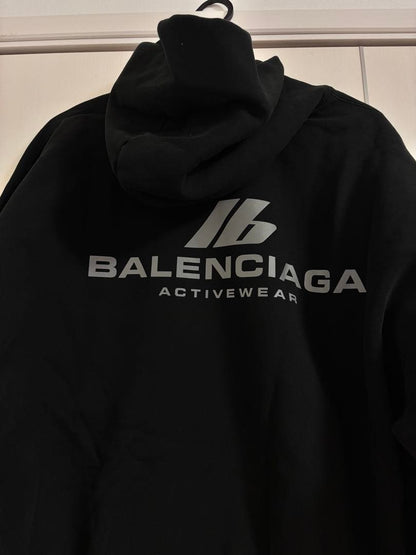 BALENCIAGA ACTIVEWEAR Oversized Hoodie #QY8SXA