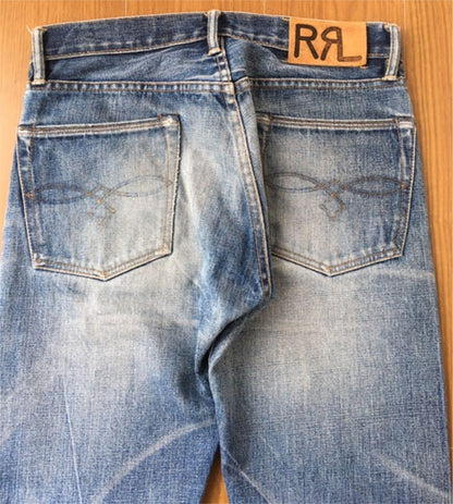 RRL Made in America Denim 29x32 Low Straight #QYKE05