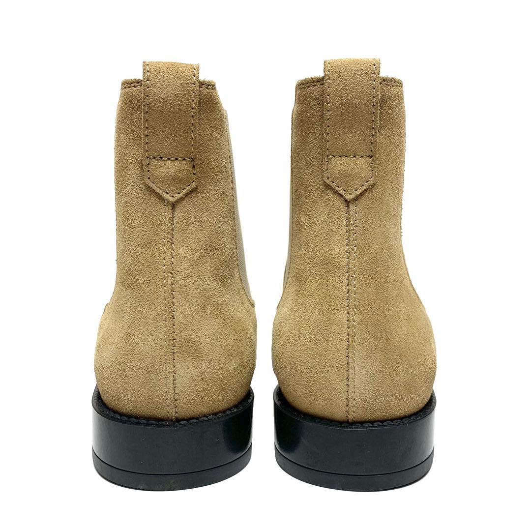 Tod's x Ron Herman suede leather side-gore boots, made in Italy #QY42PC