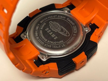 Collaboration G-SHOCK watch BEAMS orange solar #QY2L8K