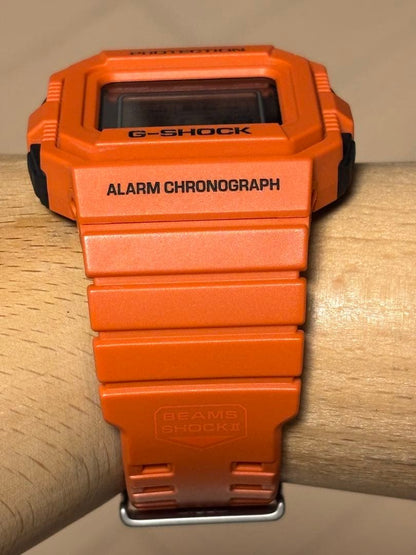 Collaboration G-SHOCK watch BEAMS orange solar #QY2L8K