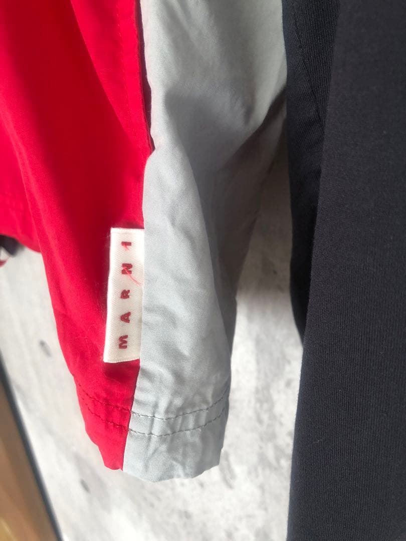100,000 MARNI multicolored hoodie made from lightweight shirt material #QYAAXO