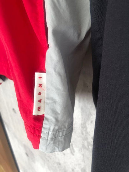 100,000 MARNI multicolored hoodie made from lightweight shirt material #QYAAXO