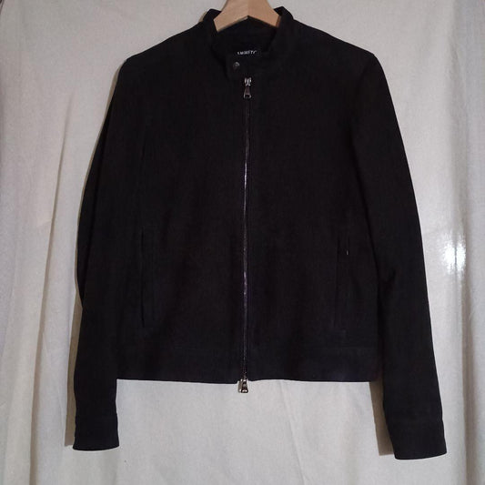17EMMETI JURI Suede Single Riders Jacket #QY7ALI