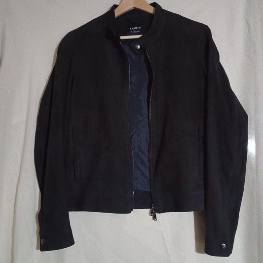 17EMMETI JURI Suede Single Riders Jacket #QY7ALI