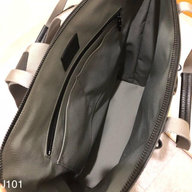 LOUIS VUITTON Zipped Tote Backpack Monogram Eclipse Glazed #QYI0JS