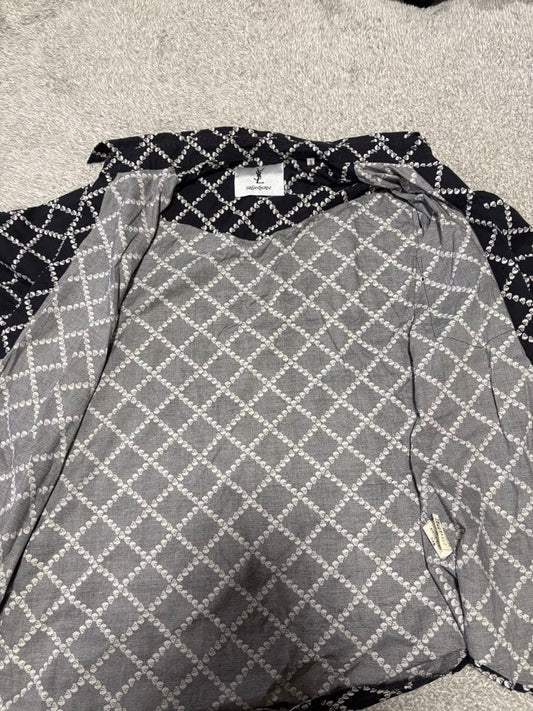 Yves Saint Laurent black and white shirt #QY4AO8