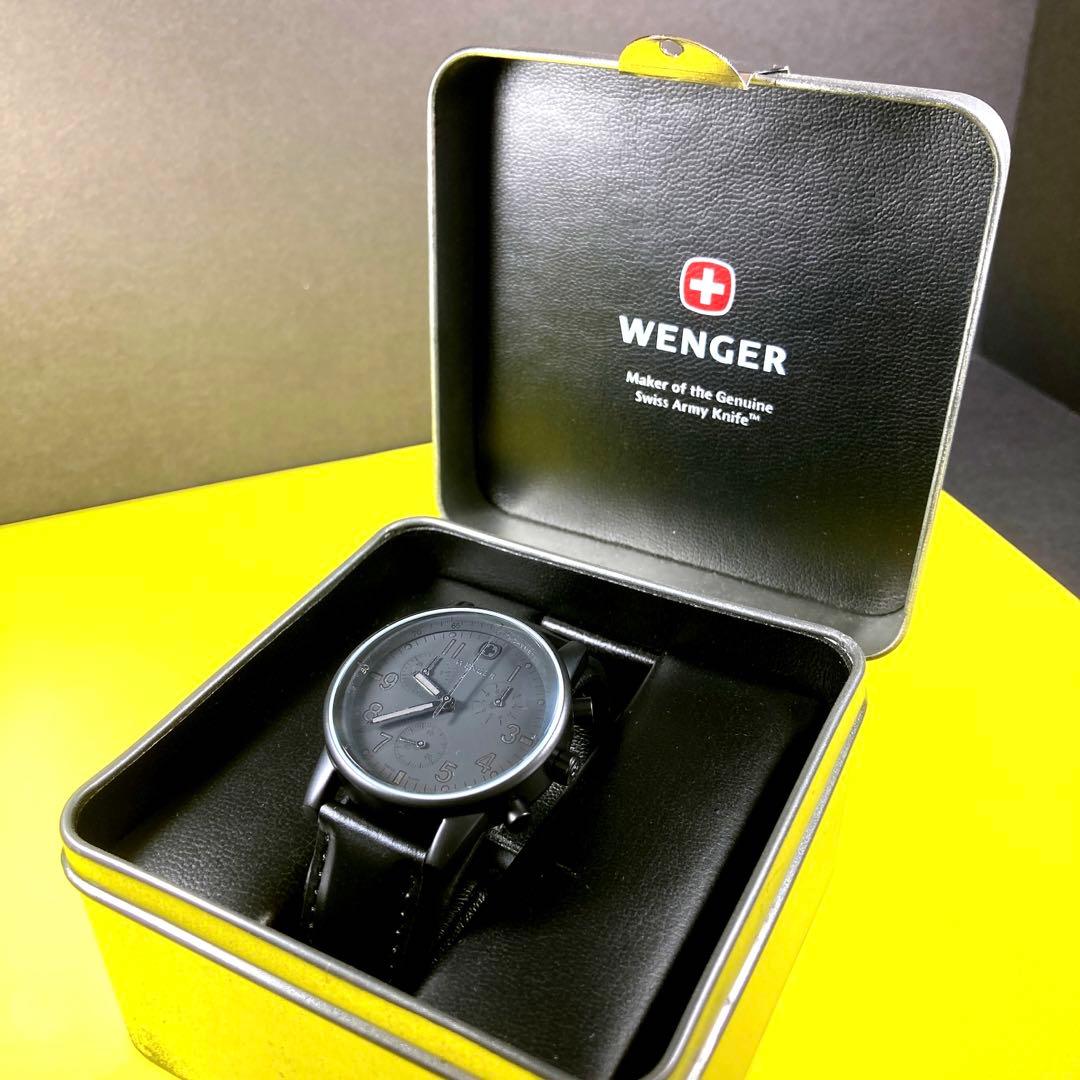 Wenger Command Chrono Blackout 38mm #QY8T7V