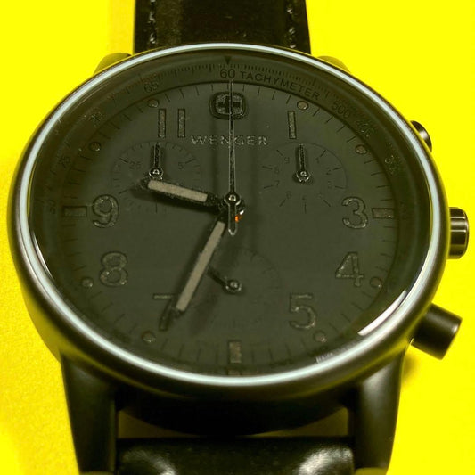 Wenger Command Chrono Blackout 38mm #QY8T7V