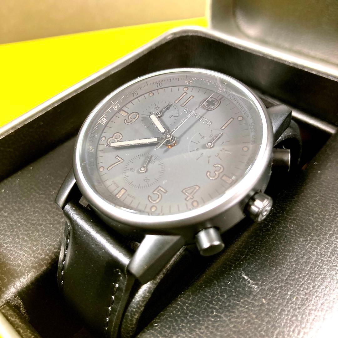 Wenger Command Chrono Blackout 38mm #QY8T7V