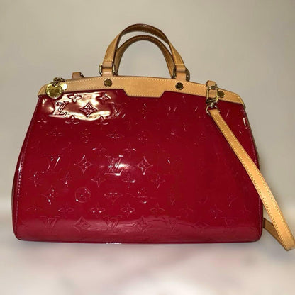 Louis Vuitton Vernis Blair MM Red Handbag DR0143 #QYDXRV