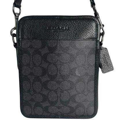 COACH Sullivan Shoulder Bag PVC Black #QYGAQG