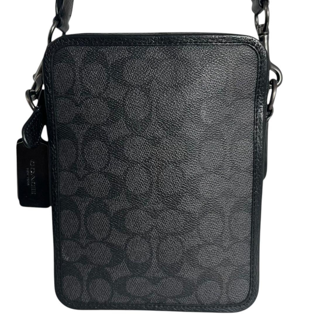 COACH Sullivan Shoulder Bag PVC Black #QYGAQG