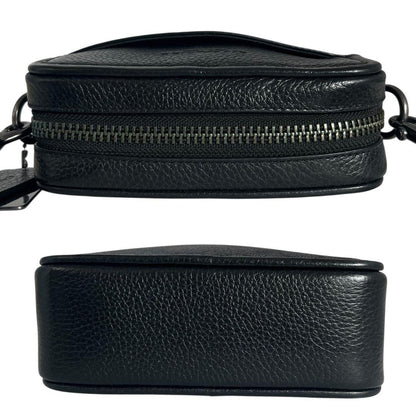COACH Sullivan Shoulder Bag PVC Black #QYGAQG