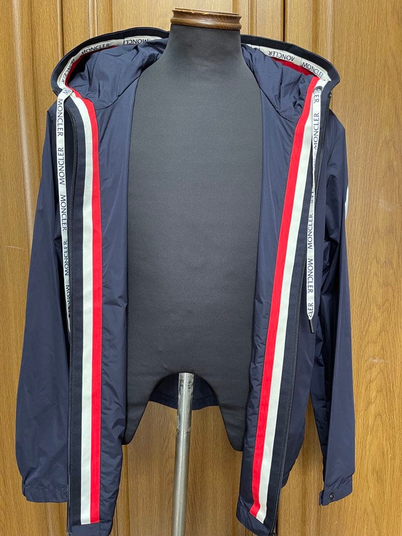 MONCLER Navy Windbreaker Size 4 #QY60L1