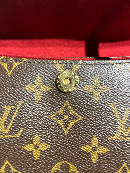 LOUIS VUITTON Sonatine Monogram Canvas Handbag M51902 France #QY4B56