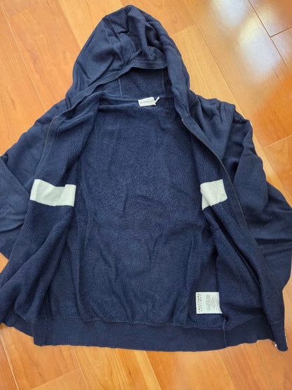 Moncler MONCLER Zip-up Hoodie Blouson Navy Blue Size M #QYF85R