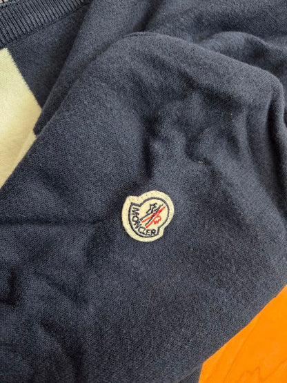 Moncler MONCLER Zip-up Hoodie Blouson Navy Blue Size M #QYF85R