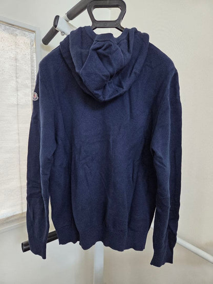 Moncler MONCLER Zip-up Hoodie Blouson Navy Blue Size M #QYF85R