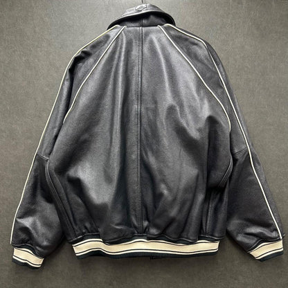AVIREX COW LOGO VARSITY JACKET #QYB5MK