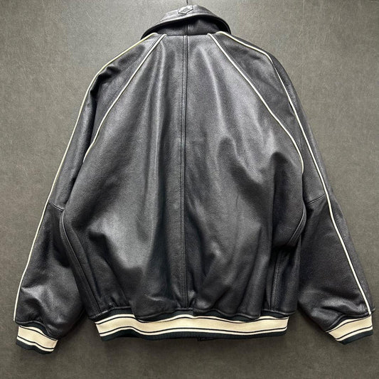 AVIREX COW LOGO VARSITY JACKET #QYB5MK