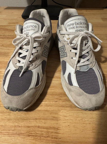 New Balance 991v2 Light Gray 27cm #PFET4H