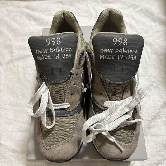 New Balance U998GR 27.5cm Gray Sneakers #PG25CC
