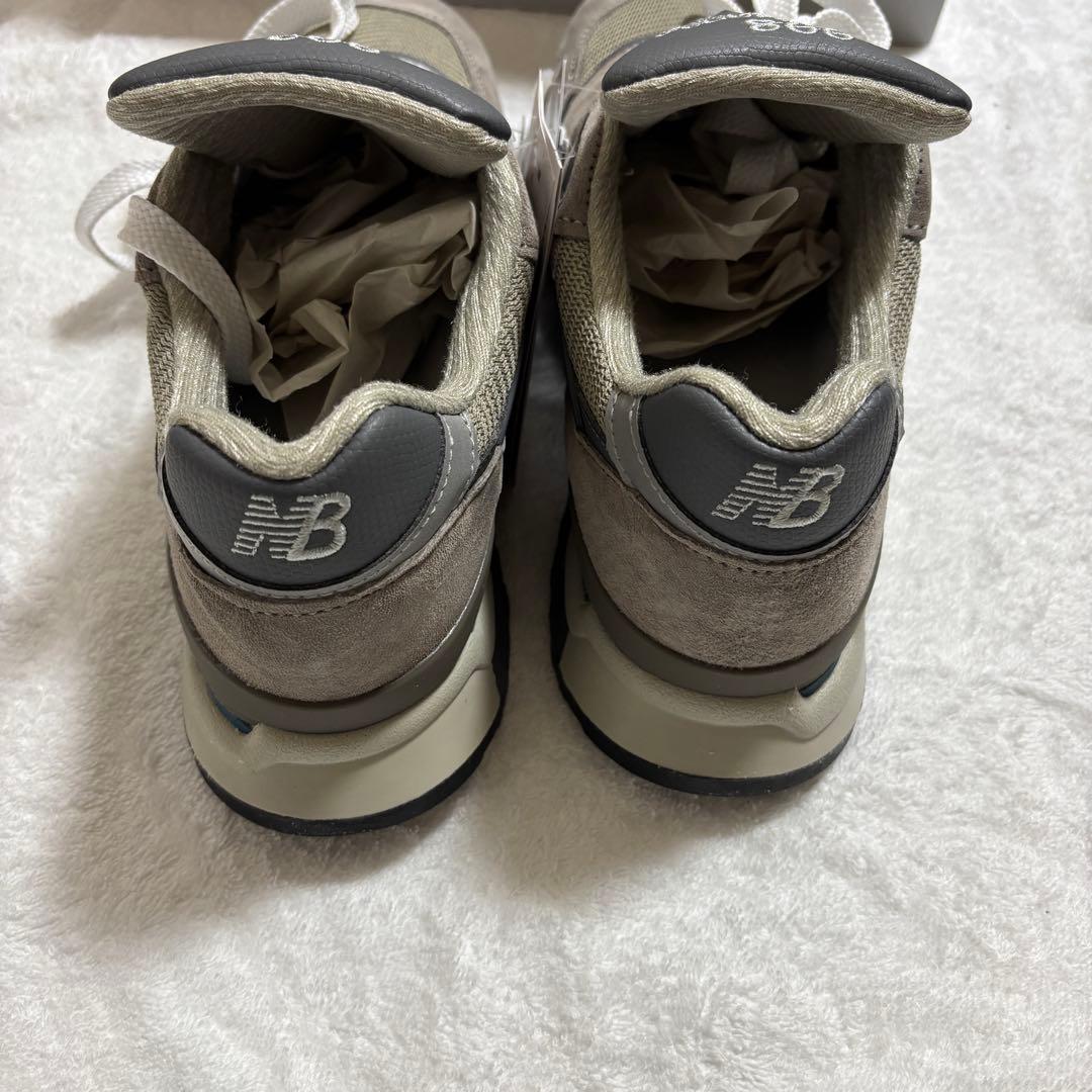 New Balance U998GR 27.5cm Gray Sneakers #PG25CC