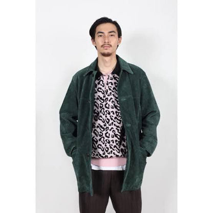 21SS Wacko Maria Leather Coat Suede Leather Coat #PFIVYJ