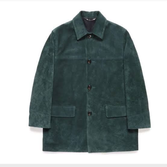 21SS Wacko Maria Leather Coat Suede Leather Coat #PFIVYJ