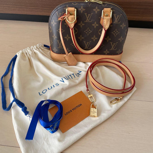 LOUIS VUITTON Alma Monogram BB Handbag #PGCP6Y