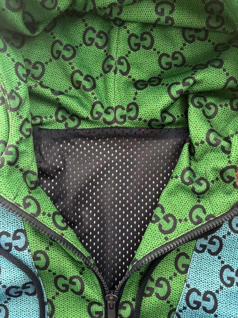 22ss GUCCI Hoodie Half Zip Pullover Multicolor #QYJICA