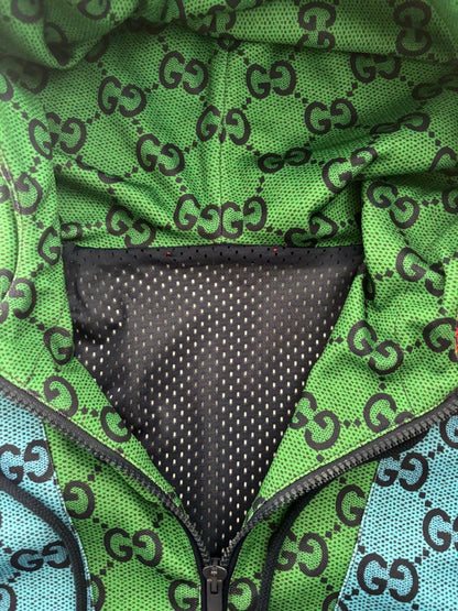 22ss GUCCI Hoodie Half Zip Pullover Multicolor #QYJICA