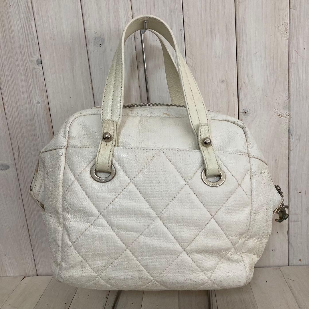 CHANEL handbag sports line white #PG0GMS