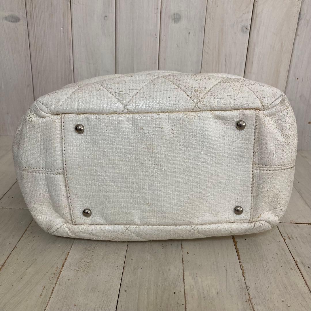 CHANEL handbag sports line white #PG0GMS