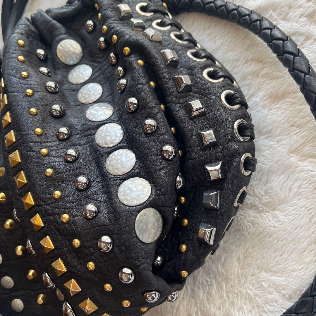 Miu Miu 2-Way Black 2-Way Shoulder Bag #QY09QK