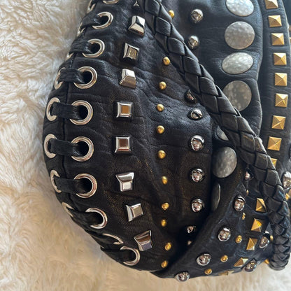 Miu Miu 2-Way Black 2-Way Shoulder Bag #QY09QK