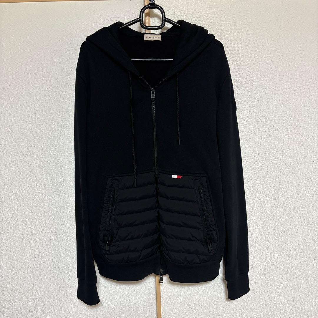 MONCLER hooded parka in black #QY6G3U