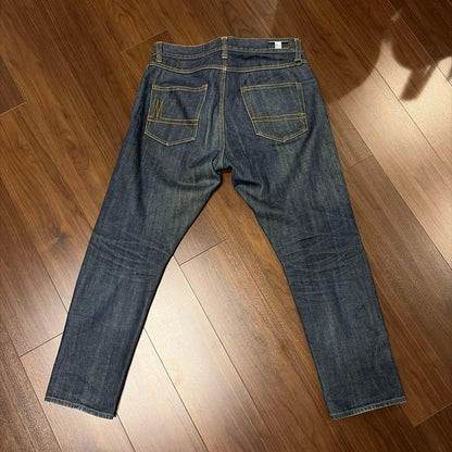 Moncler Fragment Tapered Denim Pants Size 46 #QY85Y2
