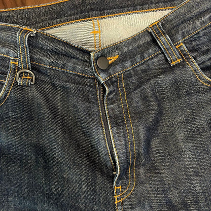 Moncler Fragment Tapered Denim Pants Size 46 #QY85Y2