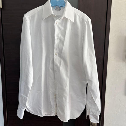Custom-made HERMES white dress shirt #QY1AM0